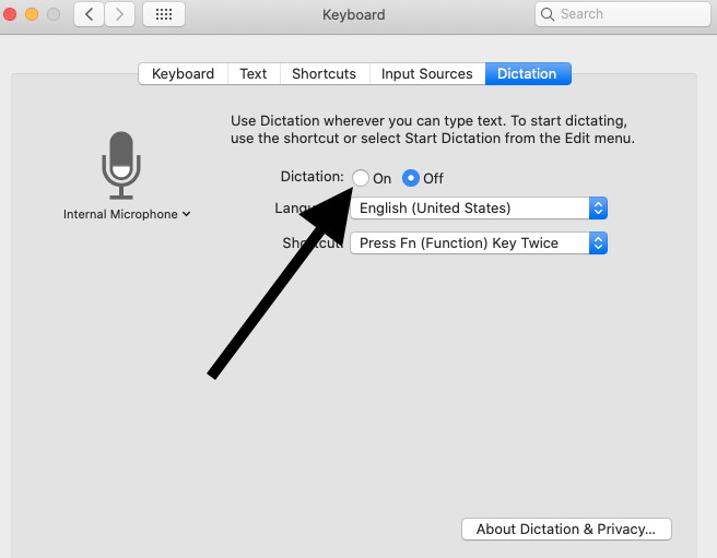 install internal microphone for mac